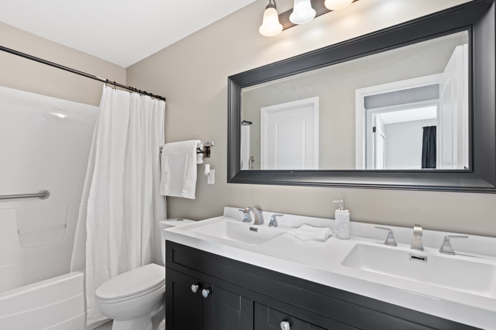A double vanity